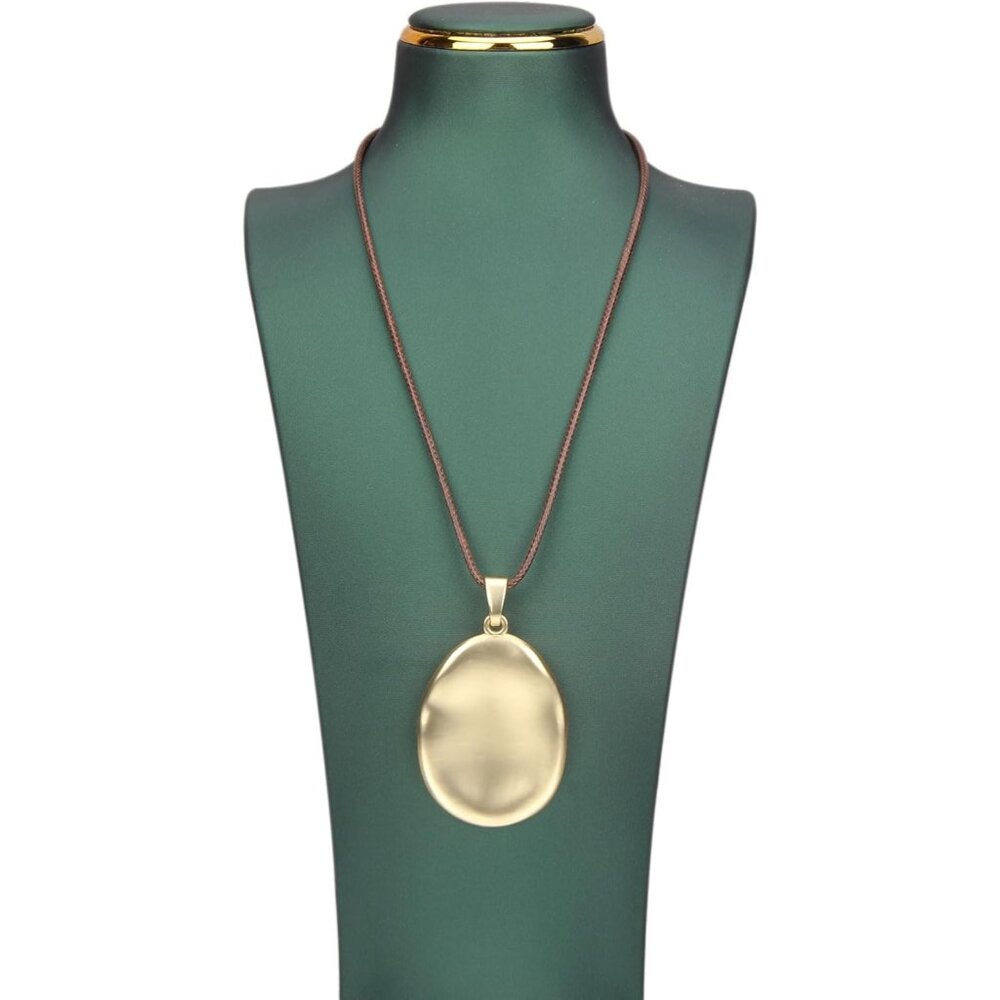 Versatile Long Boho Necklace With Adjustable Cord… - image 2